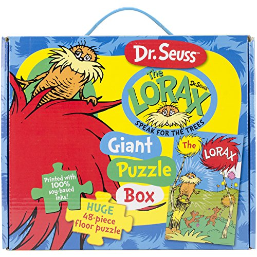 Dr. Seuss The Lorax Speak for the Trees Giant Puzzle Box: Huge 48-piece floor puzzle (Dr. Seuss Giant Puzzle Boxes)