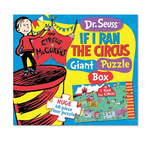 Dr. Seuss If I Ran the Circus Giant Puzzle Box: Huge 48-piece floor puzzle (Dr. Seuss Giant Puzzle Boxes)