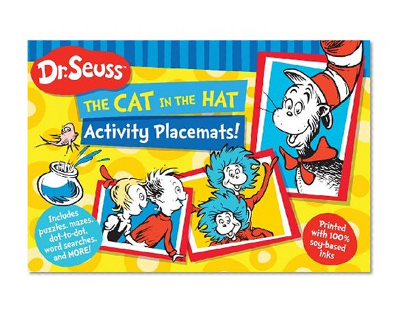 Dr. Seuss The Cat in the Hat Activity Placemats!: Includes puzzles, mazes, dot-to-dot, word searches, and more! (Dr. Seuss Activity Books)