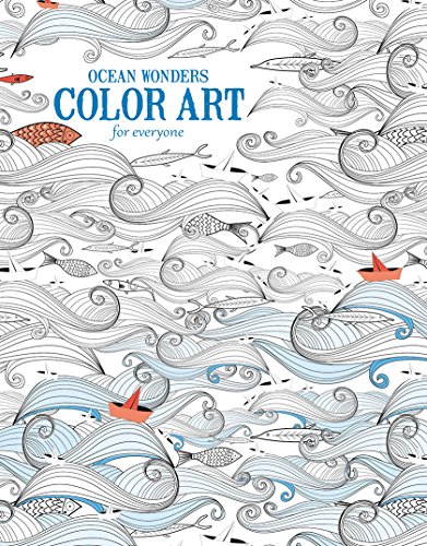 Book Cover Ocean Wonders | Color Art for Everyone - Leisure Arts (6703)
