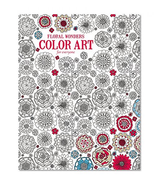 Book Cover Floral Wonders | Color Art for Everyone - Leisure Arts (6706)