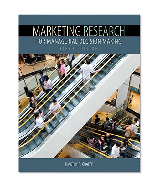 Marketing Research for Managerial Decision Making