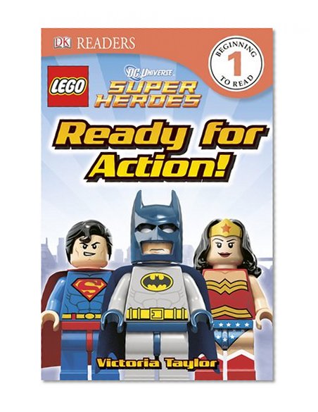 Book Cover DK Readers L1: LEGO DC Super Heroes: Ready for Action!