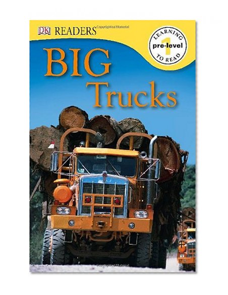 Book Cover DK Readers L0: Big Trucks