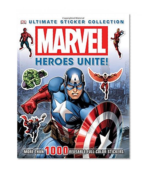 Book Cover Ultimate Sticker Collection: Marvel: Heroes Unite! (Ultimate Sticker Collections)