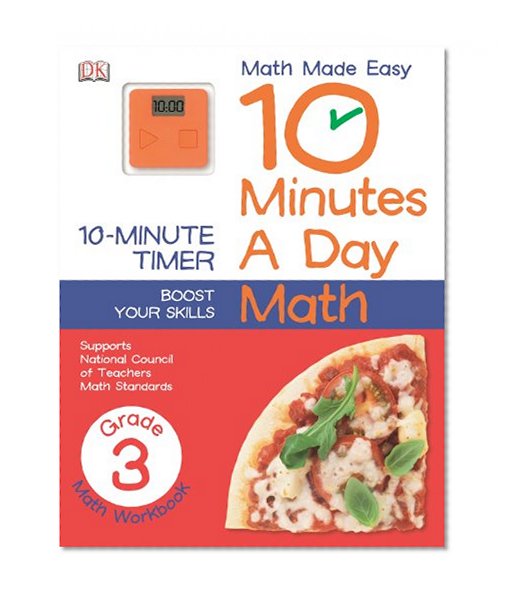 Book Cover 10 Minutes a Day: Math, Third Grade (Math Made Easy)