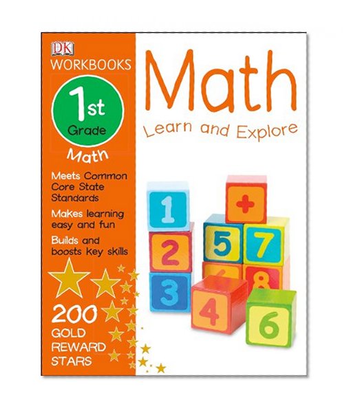 Book Cover DK Workbooks: Math, First Grade