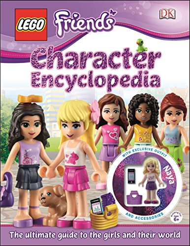 Book Cover LEGO® FRIENDS Character Encyclopedia: The Ultimate Guide to the Girls and Their World