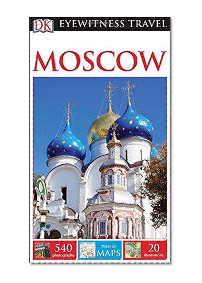 Book Cover DK Eyewitness Travel Guide: Moscow