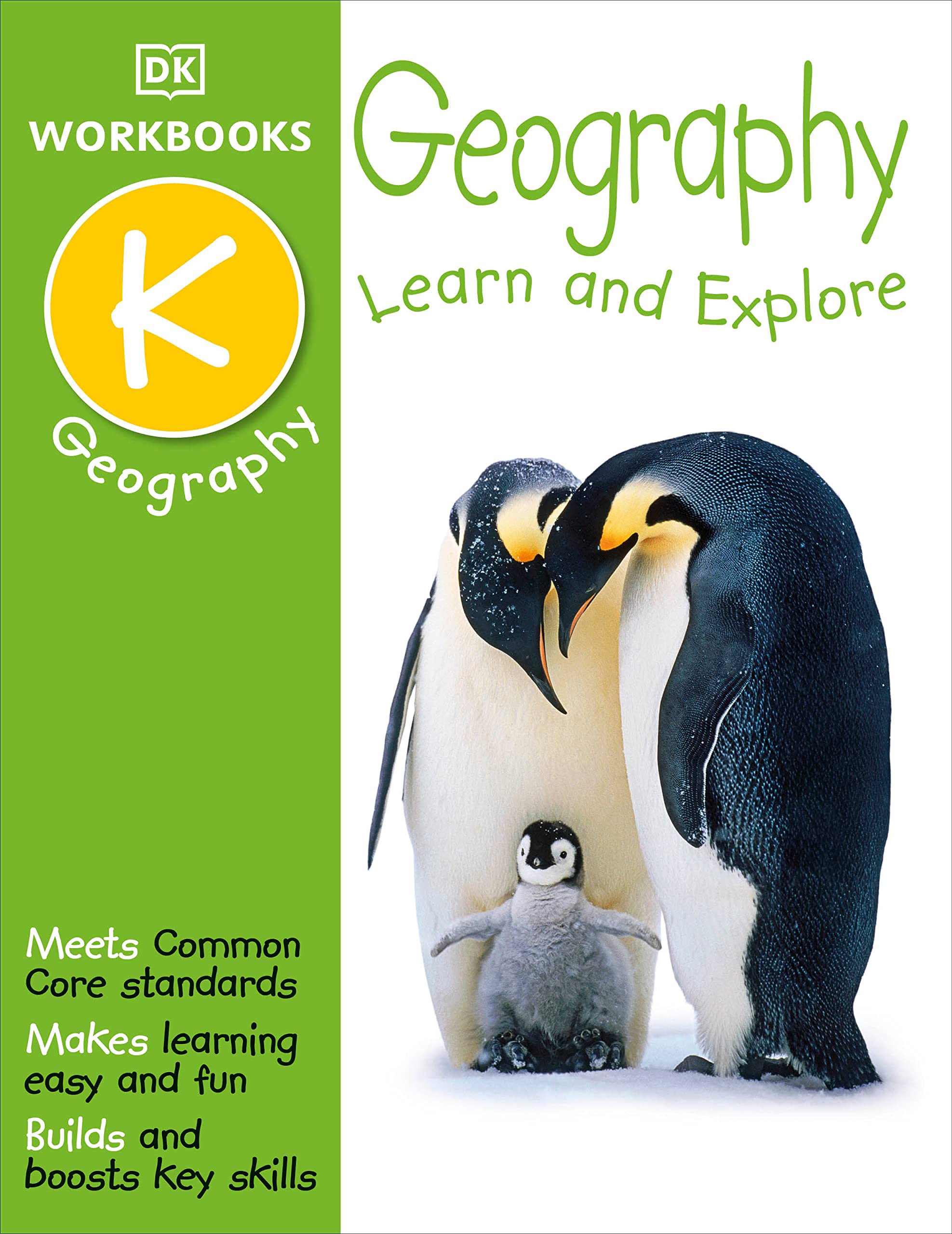 Book Cover DK Workbooks: Geography, Kindergarten: Learn and Explore