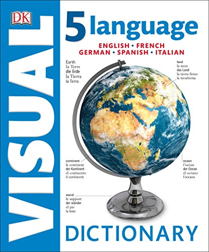 Book Cover 5 Language Visual Dictionary: English, French, German, Spanish, Italian