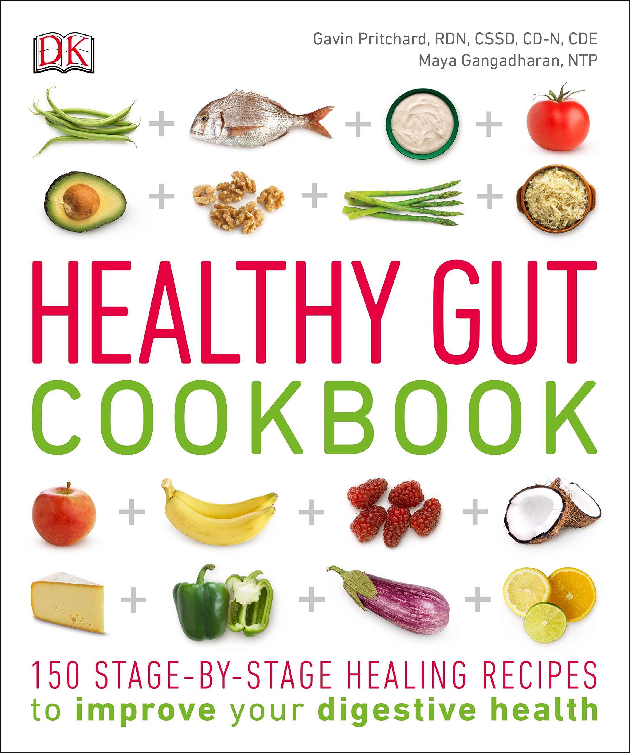 Book Cover Healthy Gut Cookbook: 150 Stage-By-Stage Healing Recipes to improve your digestive health (Healthy Cookbook)