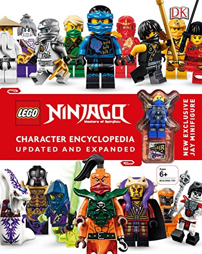 Book Cover LEGO NINJAGO Character Encyclopedia, Updated Edition: New Exclusive Jay Minifigure
