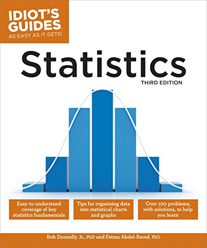Book Cover Statistics, 3e (Idiot's Guides)