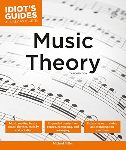 Book Cover Music Theory, 3E (Idiot's Guides)