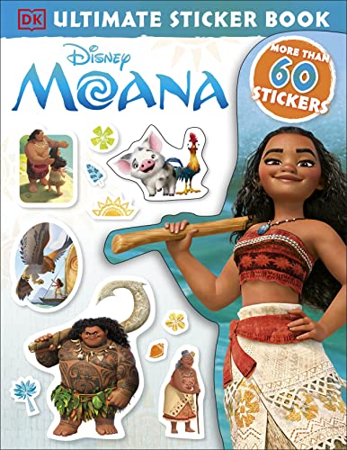 Book Cover Ultimate Sticker Book: Disney Moana