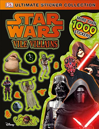 Book Cover Ultimate Sticker Collection: Star Wars Vile Villains