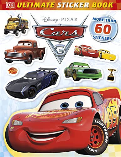 Book Cover Ultimate Sticker Book: Disney Pixar Cars 3