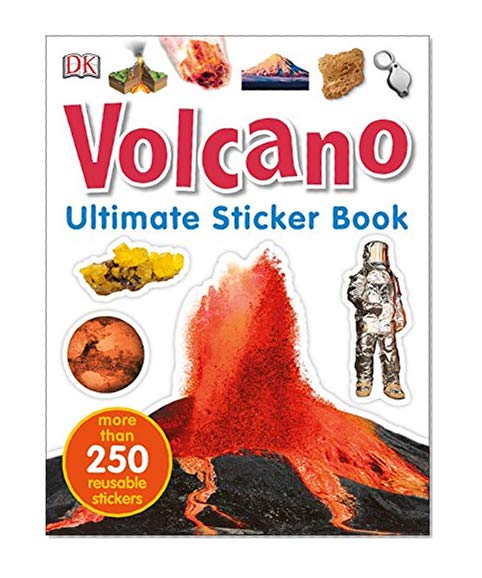 Book Cover Ultimate Sticker Book: Volcano (Ultimate Sticker Books)