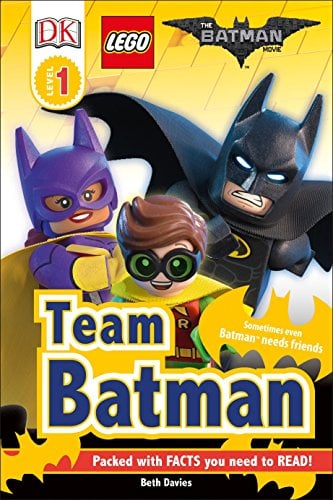 Book Cover Team Batman (DK Readers, Level 1: The Lego Batman Movie)