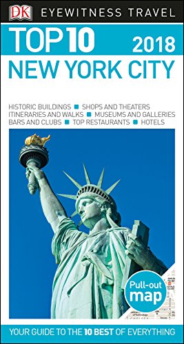 Book Cover Top 10 New York City: 2018 (DK Eyewitness Top 10 Travel Guides)