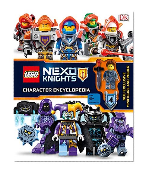 Book Cover LEGO NEXO KNIGHTS Character Encyclopedia