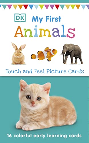 Book Cover My First Touch and Feel Picture Cards: Animals (My 1st T&F Picture Cards)