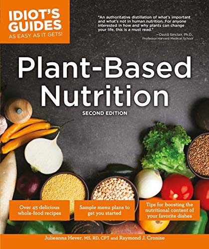Book Cover Plant-Based Nutrition, 2E (Idiot's Guides)