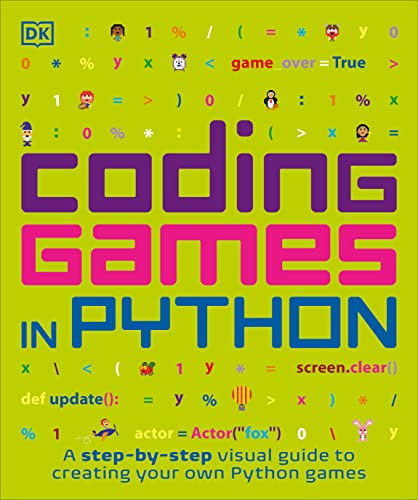 Book Cover Coding Games in Python (DK Help Your Kids)