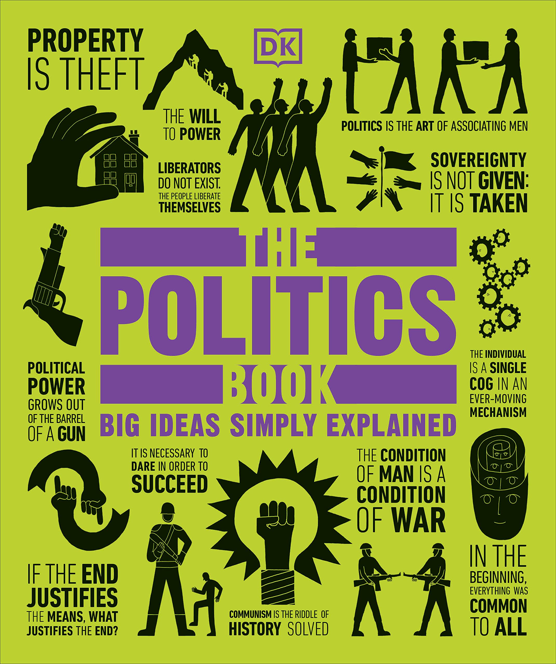Book Cover The Politics Book: Big Ideas Simply Explained (DK Big Ideas)
