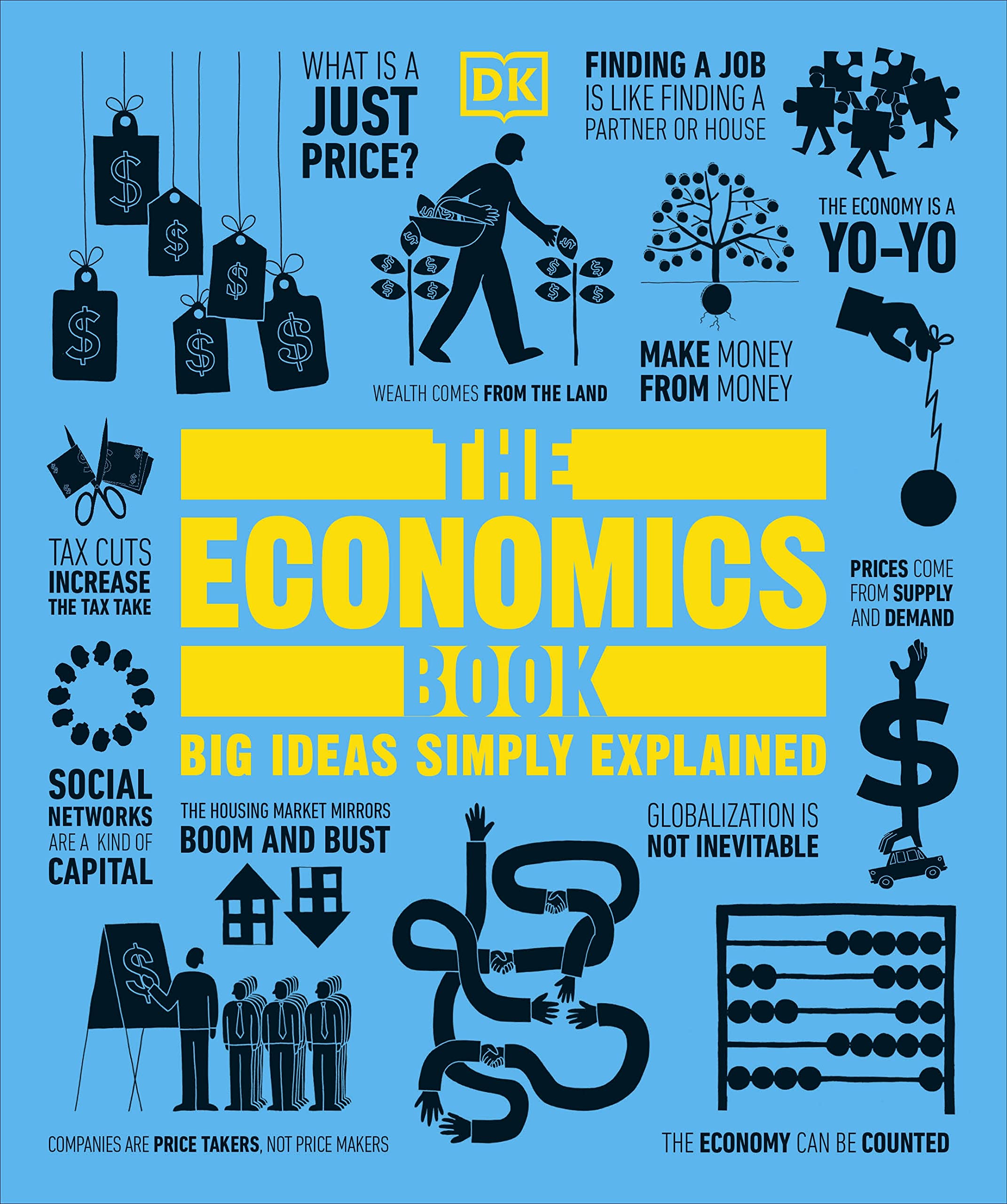 Book Cover The Economics Book: Big Ideas Simply Explained (DK Big Ideas)