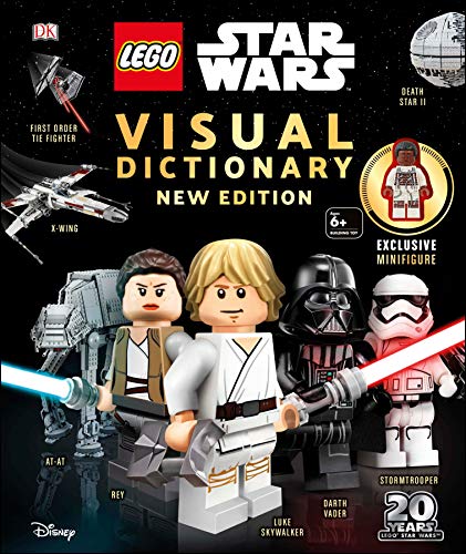 Book Cover LEGO Star Wars Visual Dictionary, New Edition: With exclusive Finn minifigure