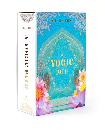 Book Cover A Yogic Path Oracle Deck and Guidebook (Keepsake Box Set)
