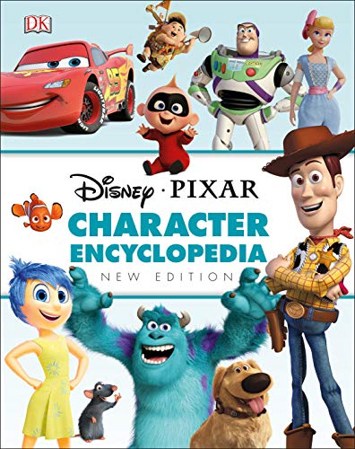 Book Cover Disney Pixar Character Encyclopedia New Edition