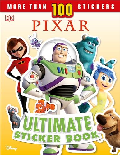 Book Cover Disney Pixar Ultimate Sticker Book, New Edition