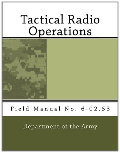 Tactical Radio Operations: Field Manual No. 6-02.53