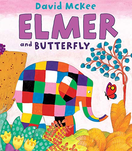 Book Cover Elmer and Butterfly