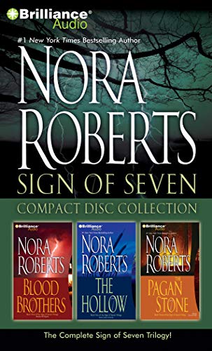 Book Cover Nora Roberts Sign of Seven CD Collection: Blood Brothers, The Hollow, The Pagan Stone