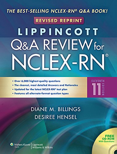 Book Cover Lippincott's Q&A Review for NCLEX-RN (Lippincott's Review Series)