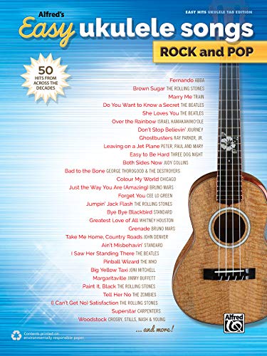 Book Cover Alfred's Easy Ukulele Songs -- Rock & Pop: 50 Hits from Across the Decades