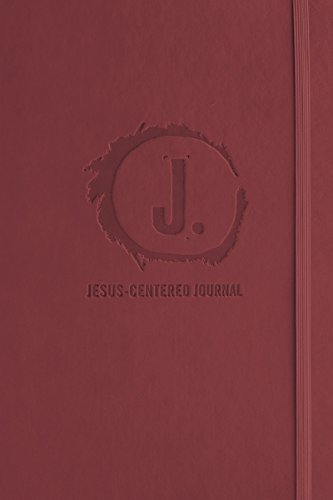 Book Cover Jesus-Centered Journal, Cranberry