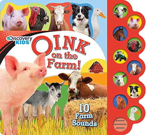 Book Cover Discover Kids: Oink on the Farm! (Discovery Kids 10 Button)