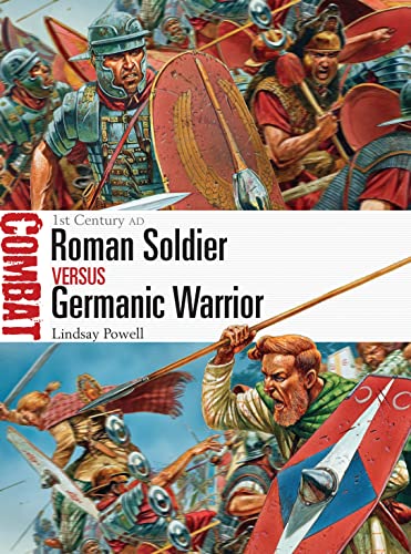 Book Cover Roman Soldier vs Germanic Warrior: 1st Century AD (Combat)
