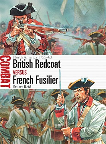 Book Cover British Redcoat vs French Fusilier: North America 1755â€“63 (Combat)