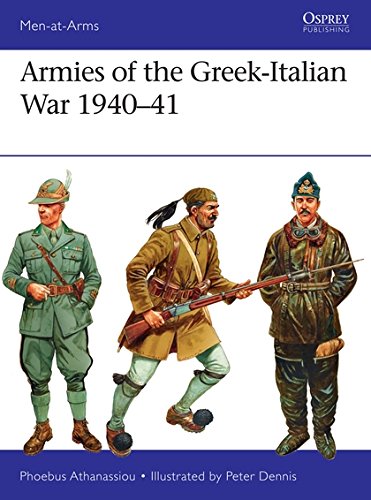 Book Cover Armies of the Greek-Italian War 1940–41 (Men-at-Arms)