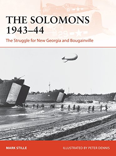 Book Cover The Solomons 1943–44: The Struggle for New Georgia and Bougainville (Campaign)