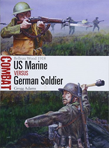 Book Cover US Marine vs German Soldier: Belleau Wood 1918 (Combat)