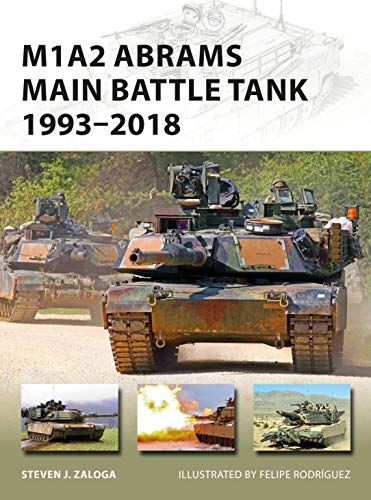 Book Cover M1A2 Abrams Main Battle Tank 1993-2018 (New Vanguard)