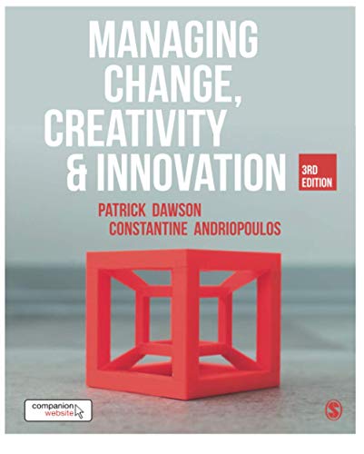 Book Cover Managing Change, Creativity and Innovation