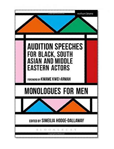 Book Cover Audition Speeches for Black, South Asian and Middle Eastern Actors: Monologues for Men